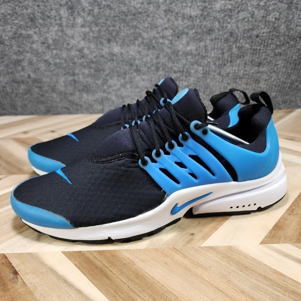 Nike Air Presto Mens 11 Essential Photo Blue Running Shoes Sneakers 848187-005
